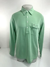 CRIQUET - NEW w TAG - Pullover Knit Embroidered Logo Rugby M Polo Shirt