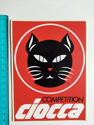 Aufkleber Competition CIOCCA Vintage 80s Original