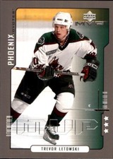2000-01 Upper Deck MVP SILVER THIRD STARS #140 Trevor Letowski PHOENIX COYOTES
