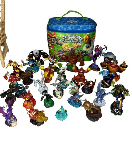 Skylanders Swap Force Figures Bundle With Carry Case - 30+ Characters