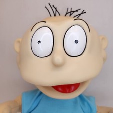 1996 Vintage Viacom Rugrats Talking Nickelodeon Tommy Pickles Doll WORKS GREAT
