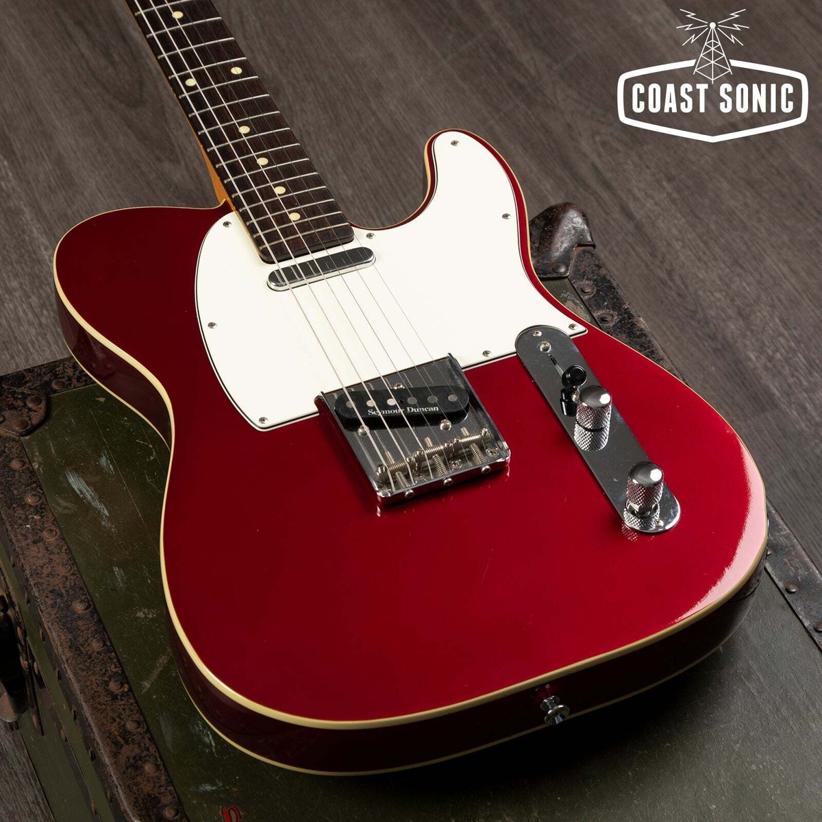 2006 ESP Edwards E-TE-100 Telecaster Candy Apple Red | eBay