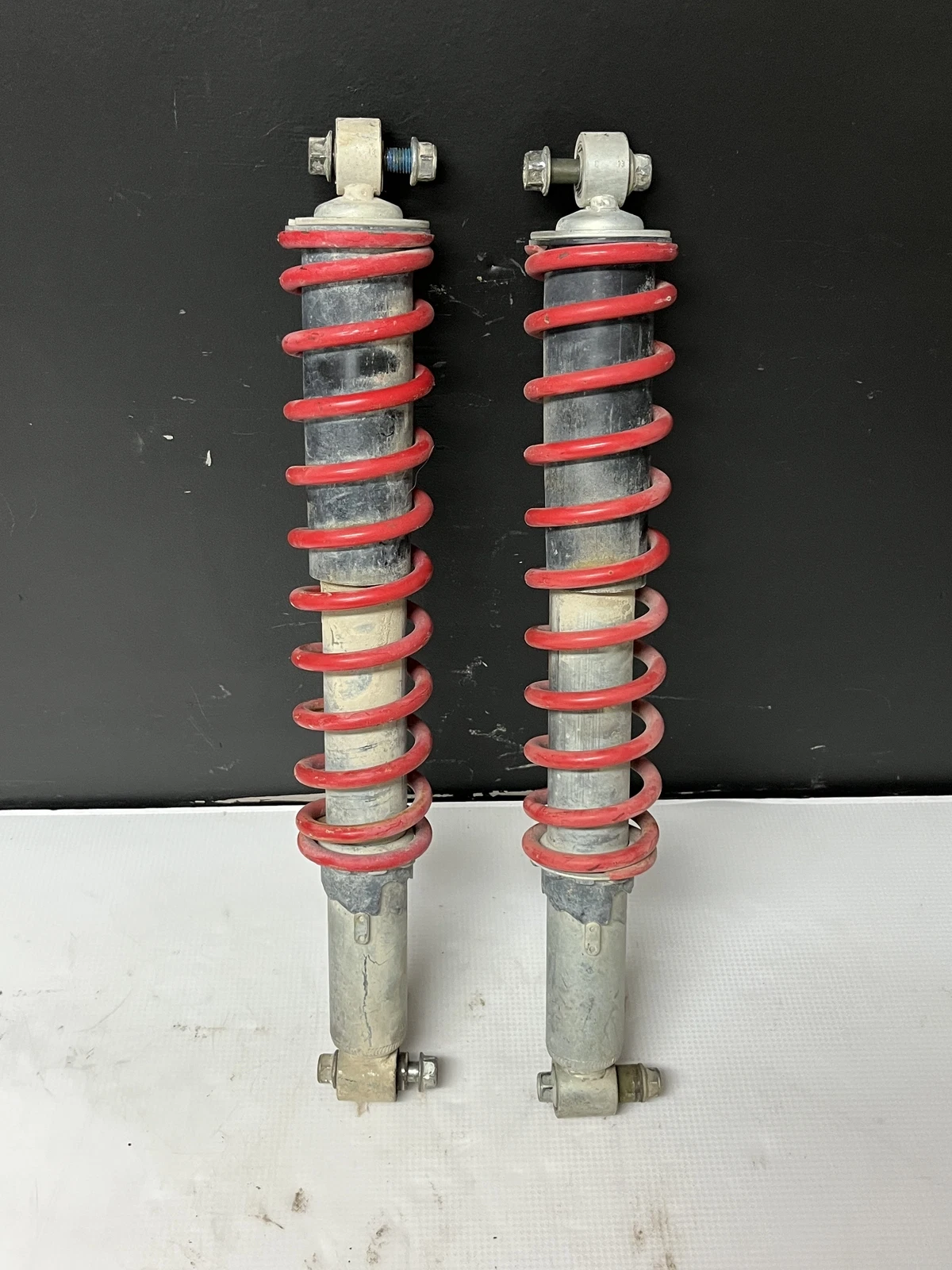 2004 04 Suzuki LTZ400 Z400 Quadsport Front Shock Absorbers L/R OEM
