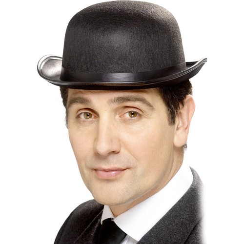 Black Bowler Hat