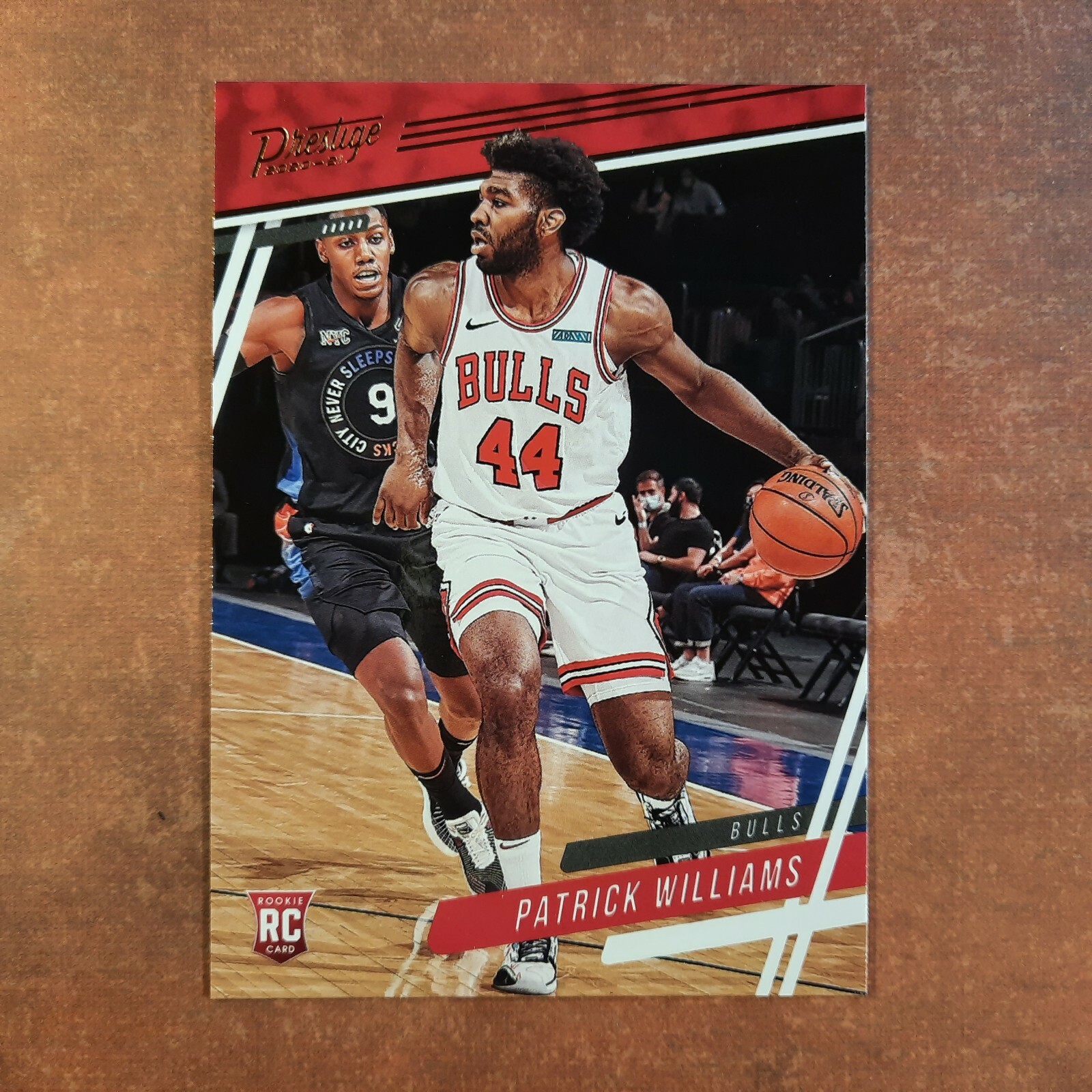 2-02-14 PWE. 2020-21 chronicles rookie rc #57 patrick williams prestige - bronze