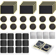 Glueless Bike Tire Repair Patch Kits, Bicycle Inner Tube Puncture Patching –