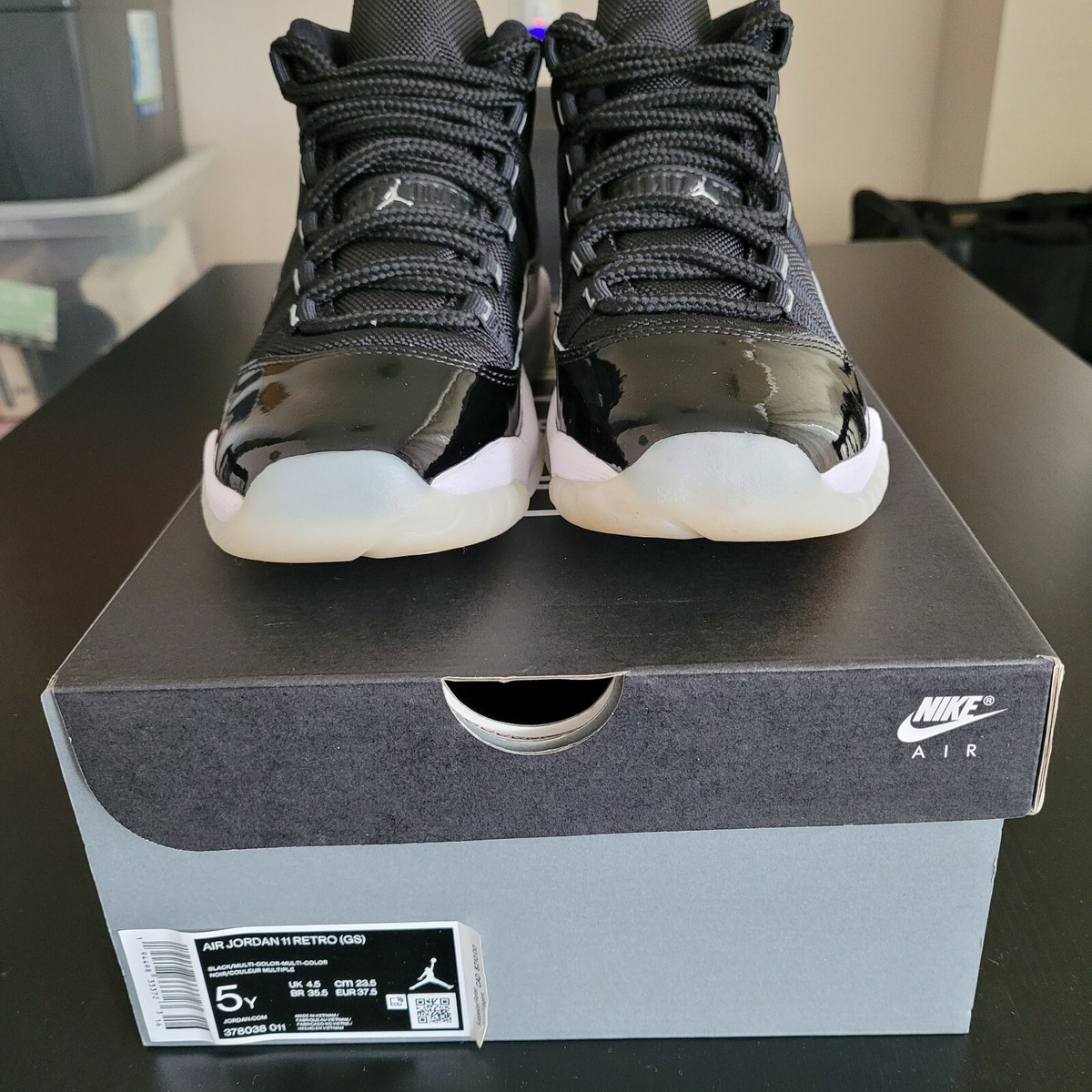 NIKE AIR JORDAN XI 11 RETRO GS 25TH ANNIVERSARY JUBILEE