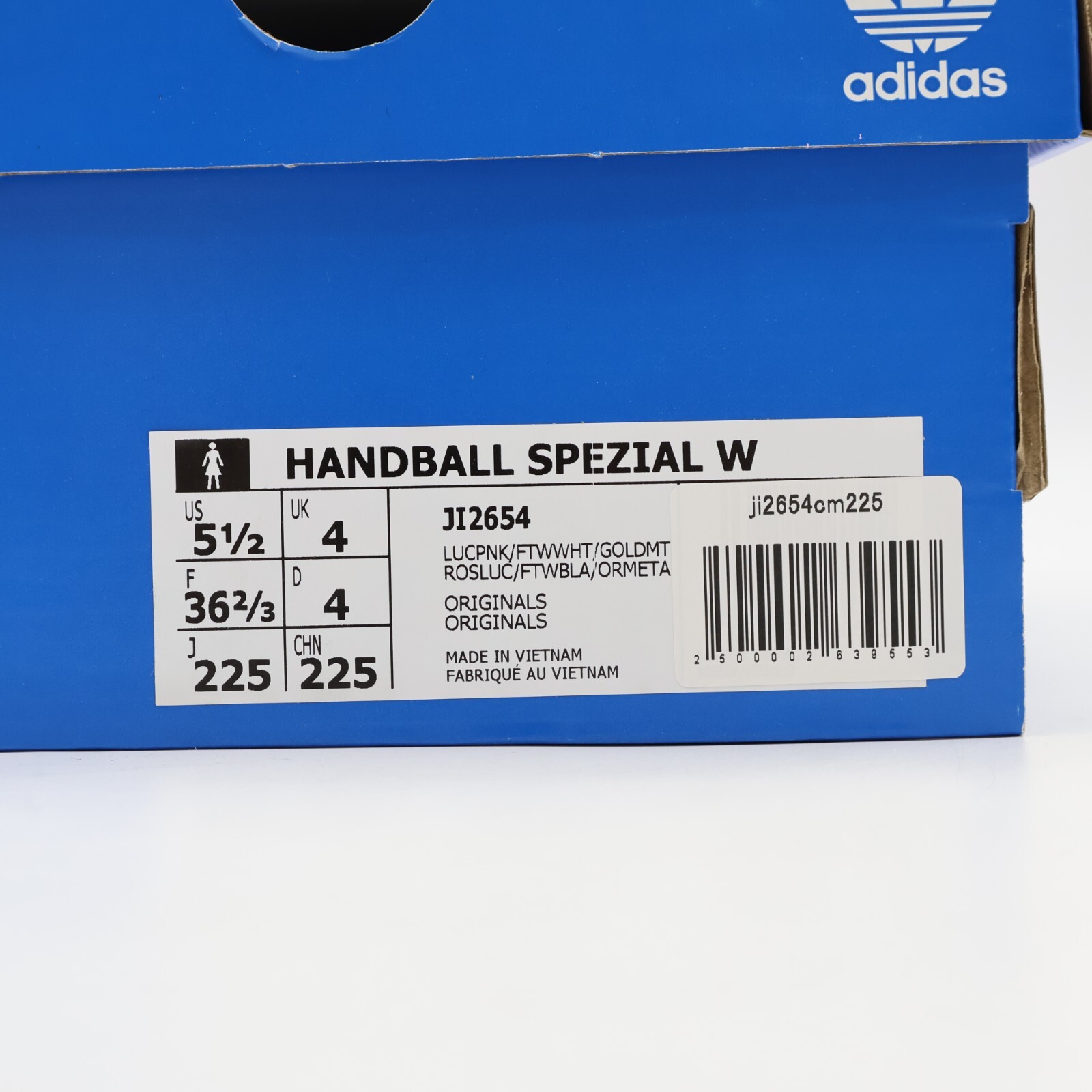 JI2654 adidas Originals Handball Spezial Lucid Pink Foot Wear White (Women's) image 9