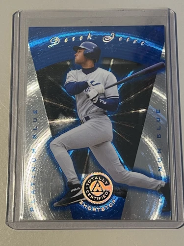 1997 Pinnacle Totally Certified Platinum Blue Derek Jeter /1999