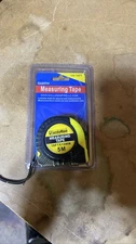 Family Maid Measuring Tape 16ft 5M Retractable Ruler Inch CM Lockable Blade