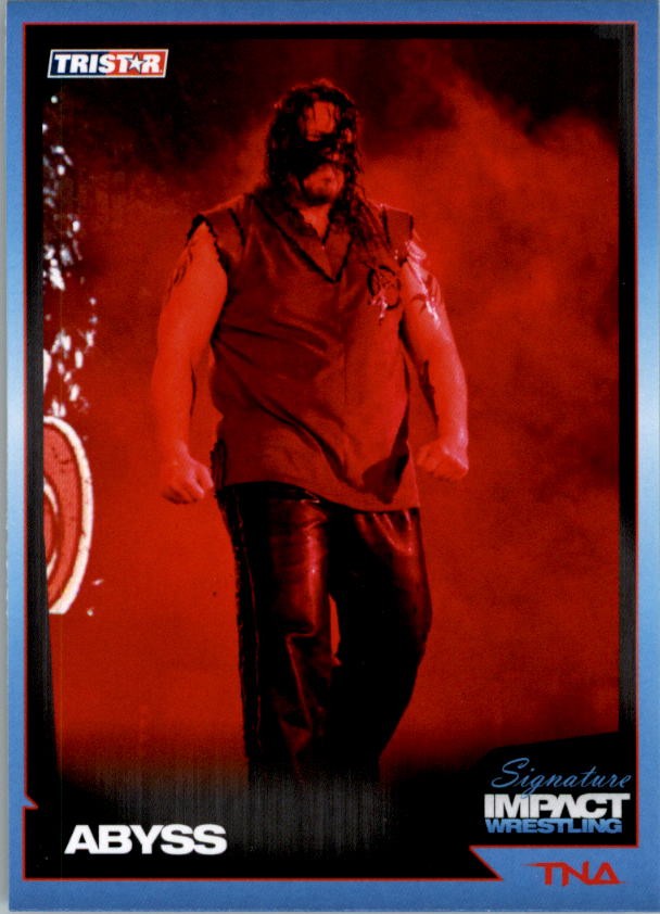 2011 TRISTAR TNA Signature Impact #9 Abyss - WWE