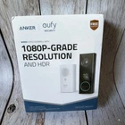 Anker eufy Security Battery Video Doorbell with 1080P-Grade Resolution | White