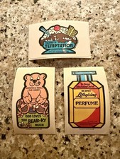 Pegatinas vintage años 80 Rainbow Creations rascar y oler perfume miel dulce de azúcar caliente