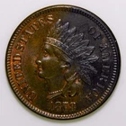 1878 Indian Head Cent UNC details k529