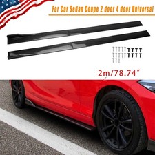 Carbon Fiber Side Skirt Lip Splitter Spoiler For Chevrolet Cruze Base Lt Ls Ltz