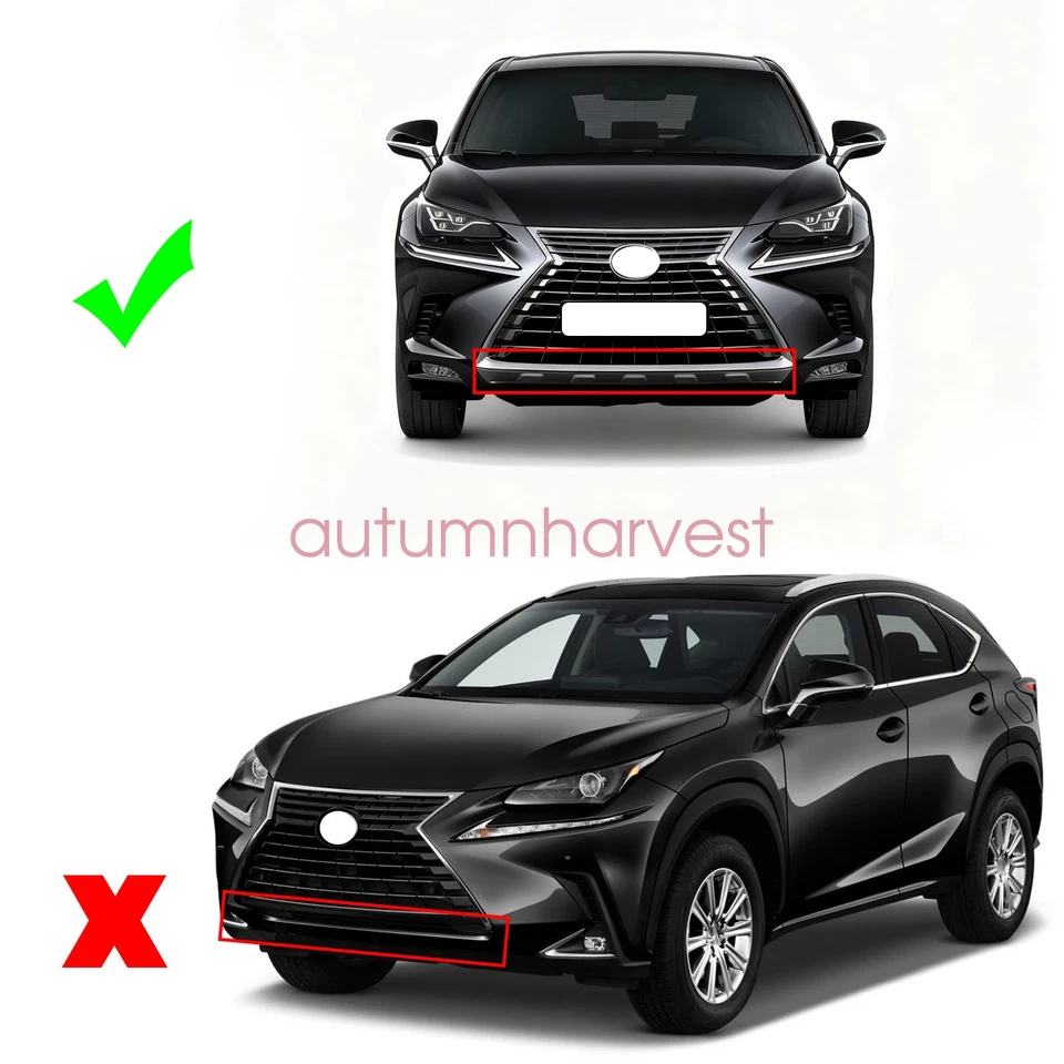 Ajuste 2018-2019 Lexus NX300 NX300h 5310178140 parrilla delantera moldura Foto 2 de 4