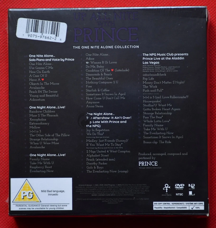 Prince – Up All Nite With Prince (The One Nite Alone Collection) 4 CD + DVD - Bild 3 von 4
