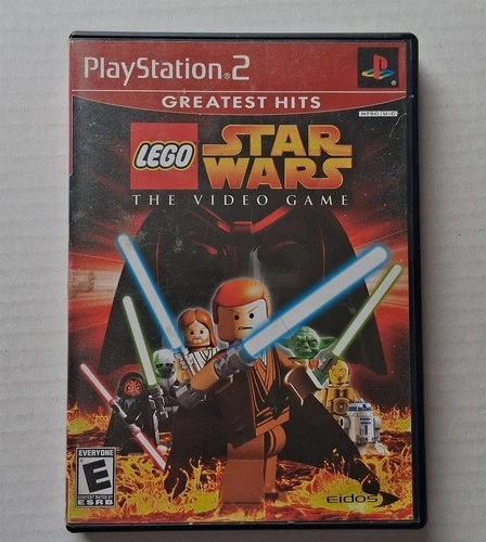 PS2 Playstation 2 - Lego Star Wars (GH) - case & game disc - tested
