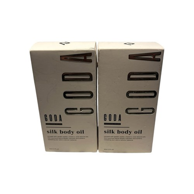 #ad GODA Silk Body Oil Firming Anti Aging Moisturizer Formula 1.7oz Lot Of 2 Boxes $24.99