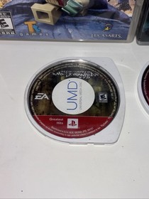 PSP 3001E Black Console - Sony PlayStation Portable + 6 games & Case, Tested. A+