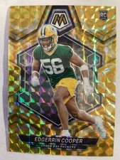 Edgerrin Cooper 2024 Panini Mosaic Mosaic Reactive Yellow Rookie RC #344 Packers