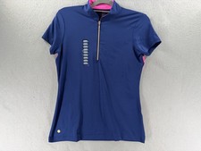 EP Polo Twist Golf Shirt Womens Size S Inky B...
