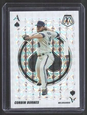 2022 Panini Mosaic #A-11 Corbin Burnes Aces Mosaic
