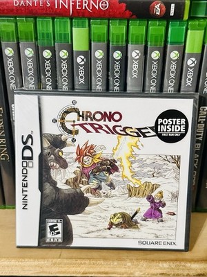 Chrono Trigger (Nintendo DS, 2008) Sealed First Print with Poster