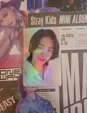 Stray Kids Hyunjin Nacific Round 2 Official Limited Holographic Photocard