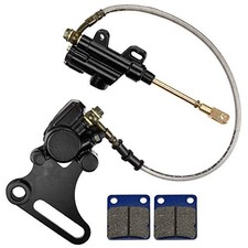 Rear Brake Assembly Master Hydraulic Cylinder Caliper With Replaced Disc