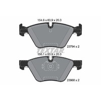 Textar 2379401 Bremsbelagsatz Scheibenbremse Vorderachse FüR Bmw