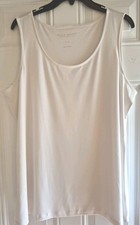 NWOT - SUSAN GRAVER Modern Essentials Liquid Knit Tank - XL - Scoop Neck