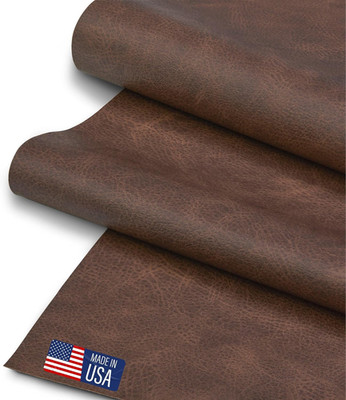 Faux Leather Fabric, Thick Durable Synthetic Repholstery Leather Vinyl, Soft Tou