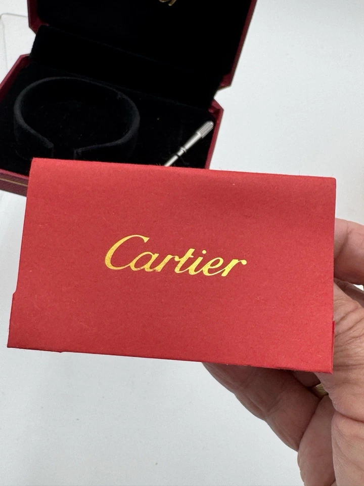 Cartier Display Case/Box For #Love Bracelet Includes ScrewDriver & Card - Image 3 of 4