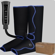 AMONSEE Leg Massager with Heat and Compression,Calf Foot Massager