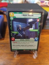 (2) Star Wars Unlimited Agent Kallus Hyperspace NM 115/252 