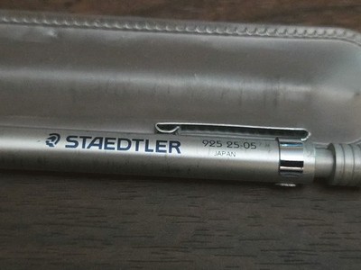 STAEDTLER mechanical pencil 0.5mm drafting mechanical pencil silver 925 25-05
