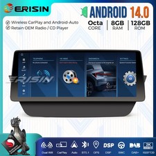 12,3" 8-Core 128GB Android 14 Car Stereo Sat Nav CarPlay Wifi for BMW X1 E84 CIC