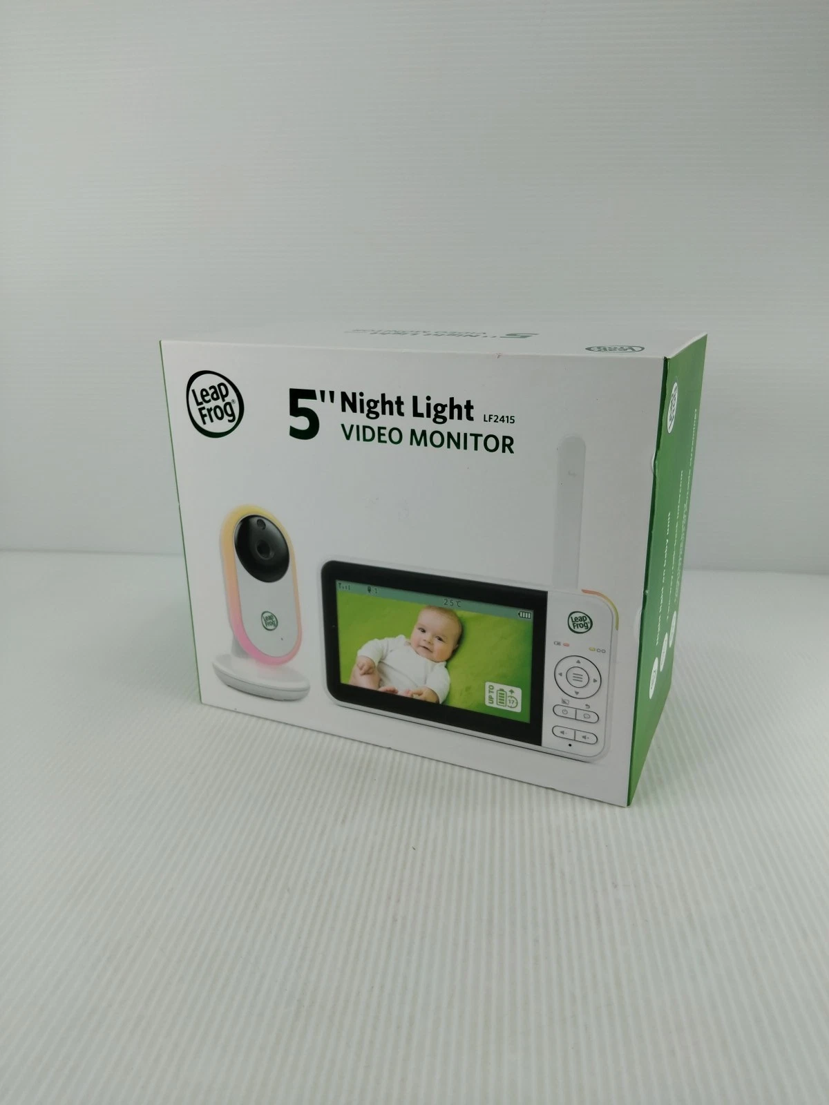 Baby Monitor Leap Frog 5” Night Light Video Monitor LF2415 In Box