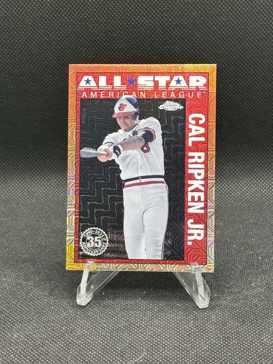 2025 Topps Series 2 Silver Pack 1990 Chrome Mojo ALL-STAR #39 Cal 