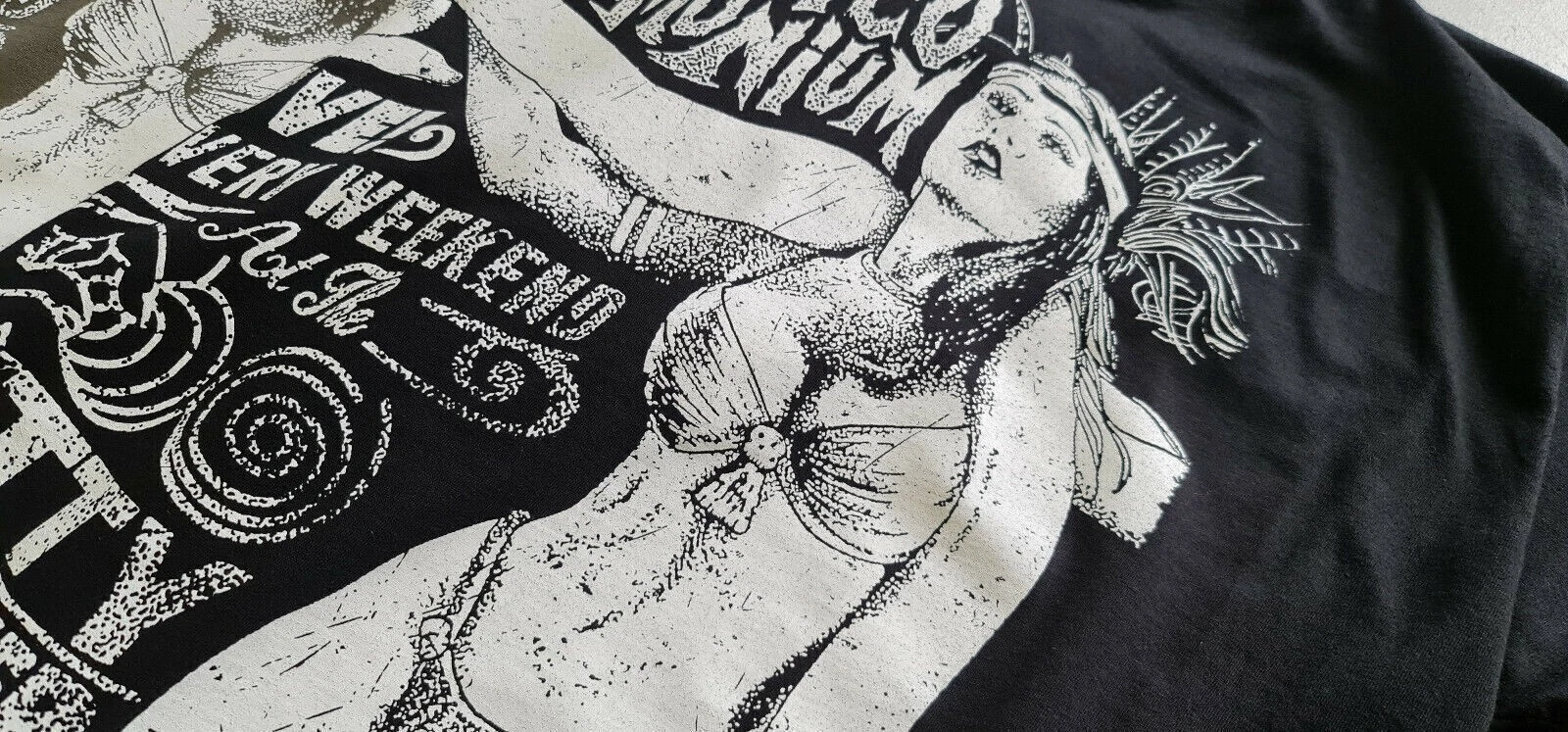 Titty Twister College Jacket Gray Cult Movie Horror Voorhees Jason 13 TV Fun Pussy - product detail image 8