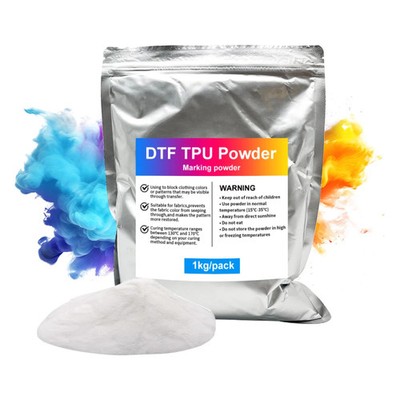 White Ink Heat Transfer TPU Hot Melt Adhesive Powder for Transfer DTF Printer