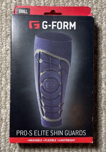 (Read) G-Form Pro-S Elite Shin Guards Lightweight Soccer Small Black Yellow