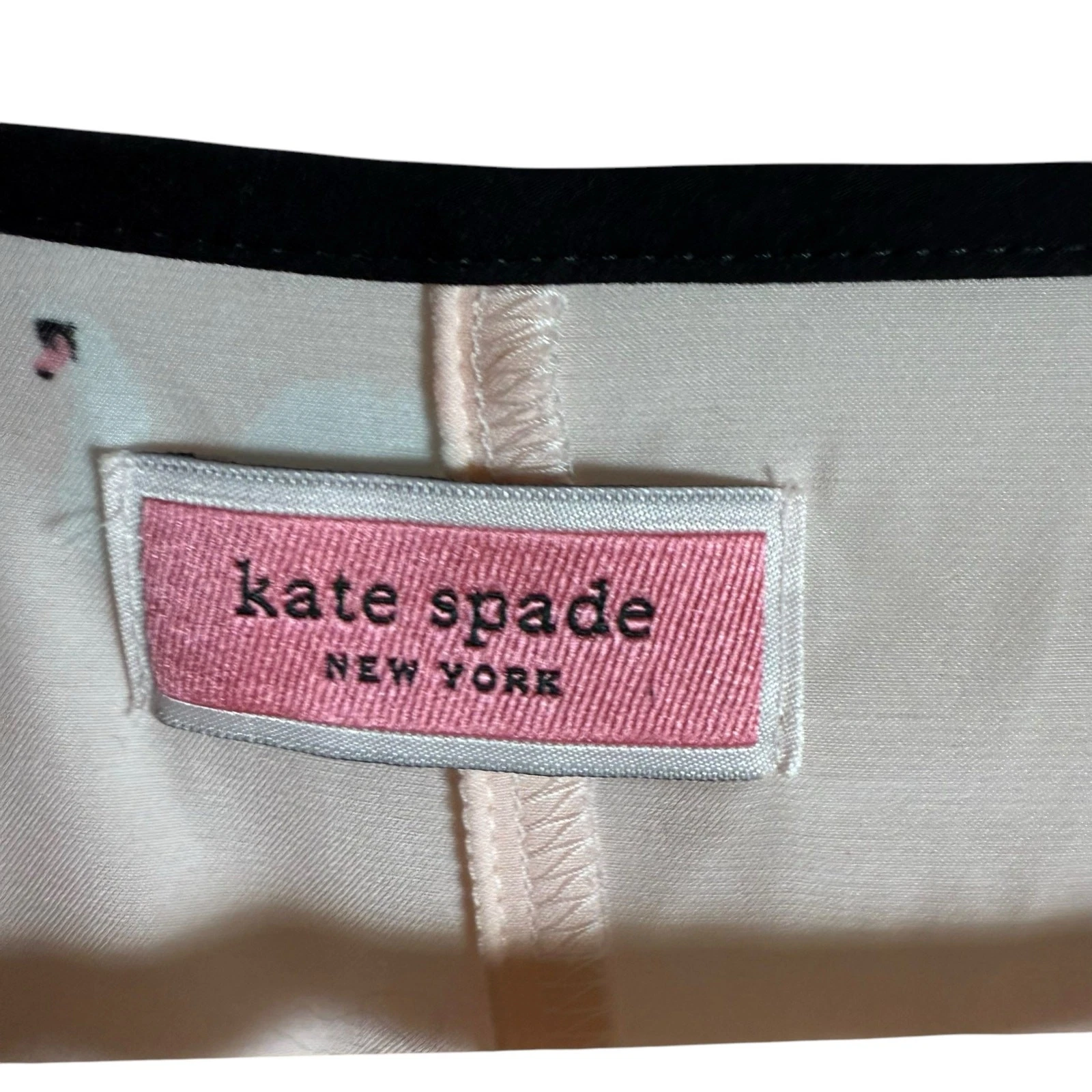 Camicia da notte Kate Spade New York rosa stampa cigno trasparente caftano abito da salotto taglia M
