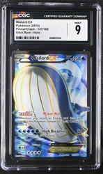 Wailord EX 147/160 Full Art Ultra Rare Holo XY Primal Clash