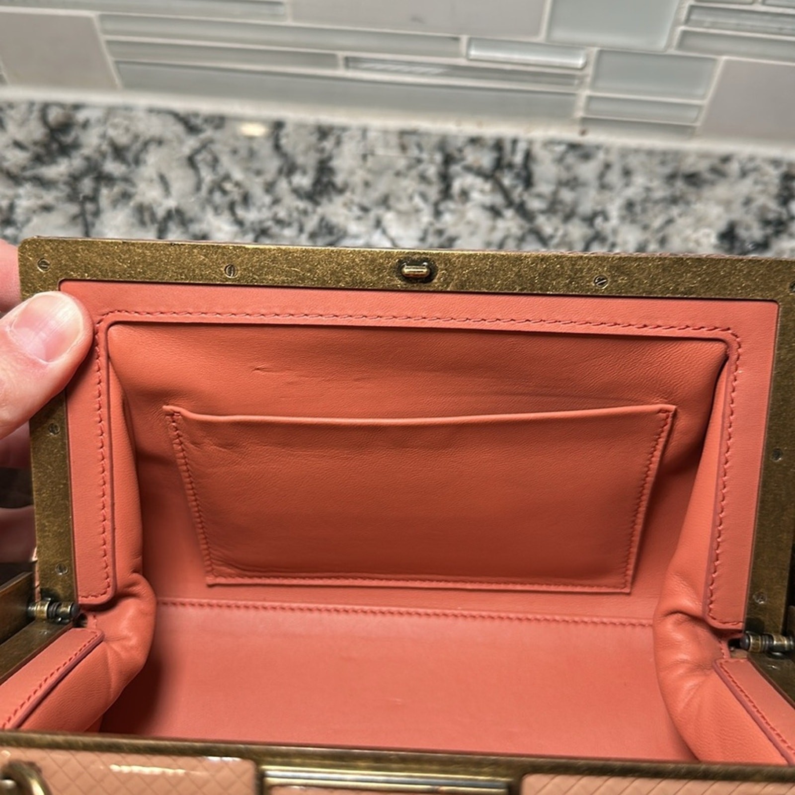 Bottega Veneta Limited Edition Python Dahlia Burano Bag thumbnail 14