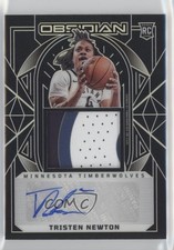 2024-25 Panini Obsidian 121/125 Tristen Newton #227 RPA Rookie Patch Auto RC