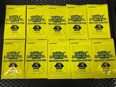 Yu-Gi-Oh! Rush Duel 5th SPECIAL PACK 10 Packs Unopened Water-Resistant
