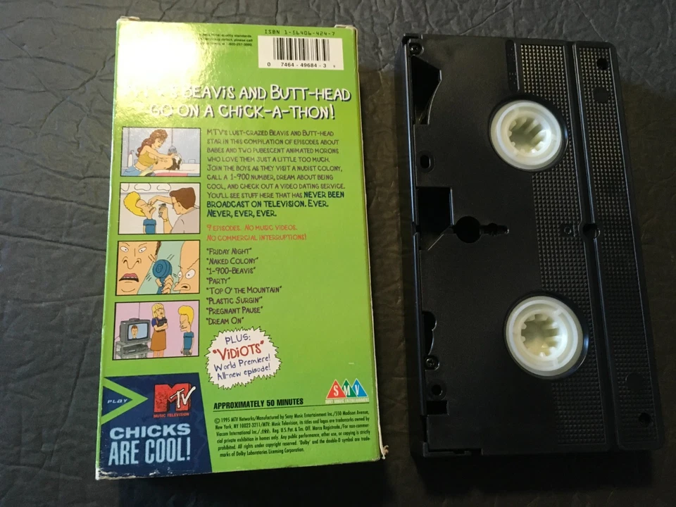 Beavis And Butt-Head Chicks N Stuff VHS - Image 2 of 2