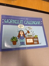 1987 CATHY Workout Calendar Guisewite preowned